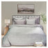Smooth Art King Size 100% Cotton Bedsheet Set with 4 Pillow Covers by Florida